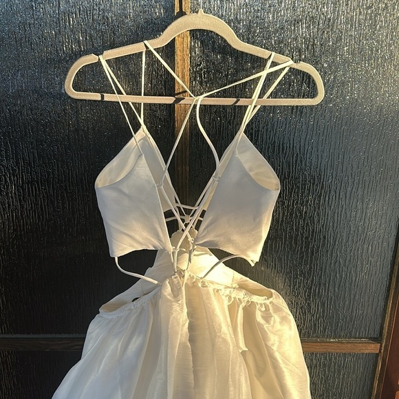 Anthropologie White Maxi Dress - Picture 12 of 14